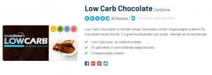 koolhydraatarme chocolade