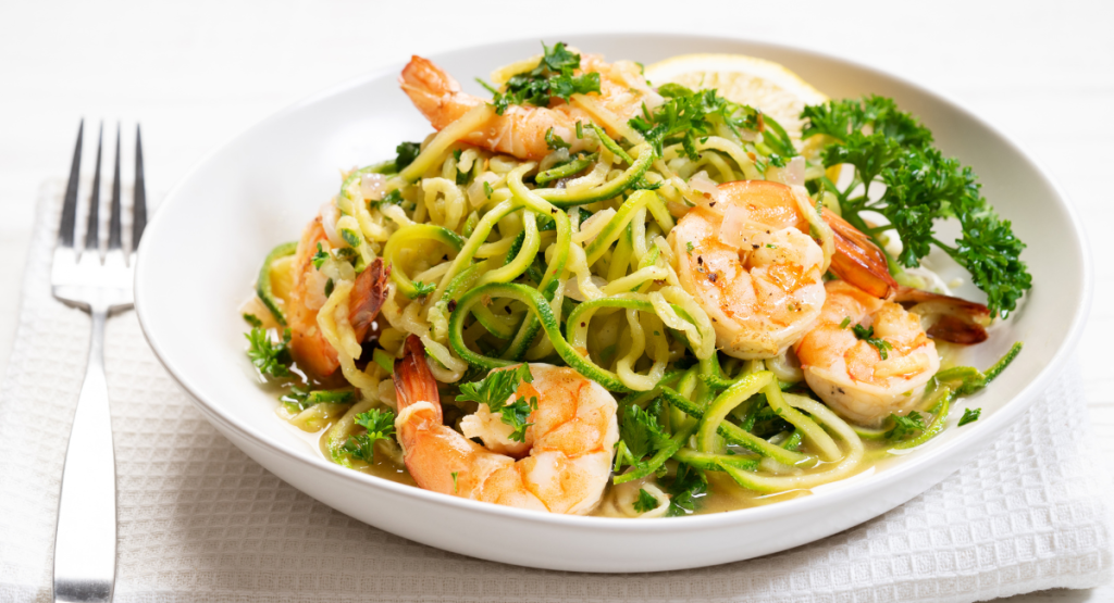 pasta met garnaal